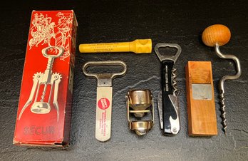 Assorted Corkscrews - 7 Pieces