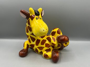 Ceramic Giraffe Piggy Bank