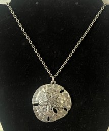 Sand Dollar Pendant Necklace