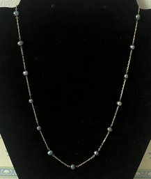 10KT Gold Beaded Necklace, 5.0 Grams