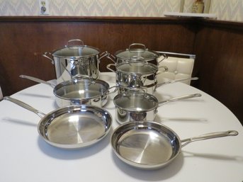 Cuisinart Cookware Pots & Pans - 8 Assorted Pots