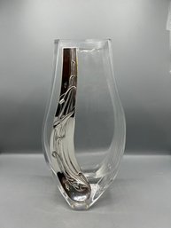 Linea Argenti Italy VINTAGE Vase With Calla Lilies