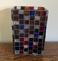 Pier 1 Imports Stained Glass Vase/candle