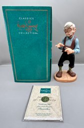 Classic Walt Disney Collection Pinocchio Good Bye Son Ceramic Figurine With Box And Certificate