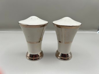 Lenox Porcelain Salt And Pepper Shakers