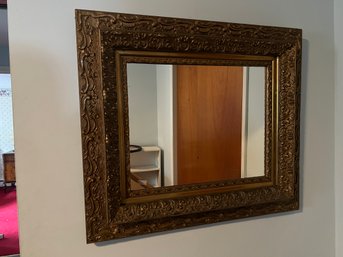 Antique Gold Gilt Wood Framed Mirror