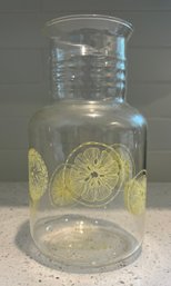 Pyrex Glass Lemonade Pitcher ( No Lid )