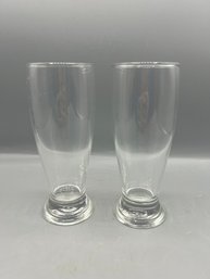 Crystal Water Glasses - 2 Pieces