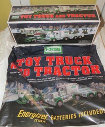 Hess Toy Truck & Tractor With Original Box & Bag/2013
