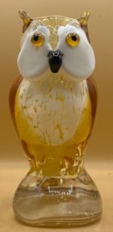 Venetian Hand Blown Glass Owl