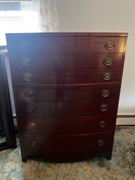 Wood 6 Drawer Dresser