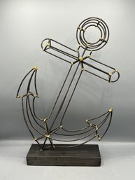 Metal Anchor Decor