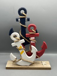 Wood Anchor Decor