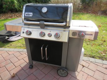 Weber BBQ Genesis II SE-335LP Barbeque Gas Grill With Side Burner & Cover