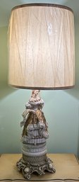 Vintage Porcelain Figural Lamp