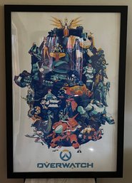 Glen Brogan Overwatch Print Framed