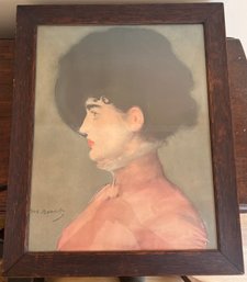 Edouard Manet Signed 'Irma Brunne' Framed Print