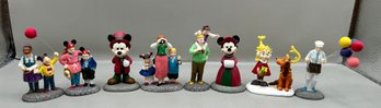 Dept 56 Disney Figurines, 8 Piece Lot