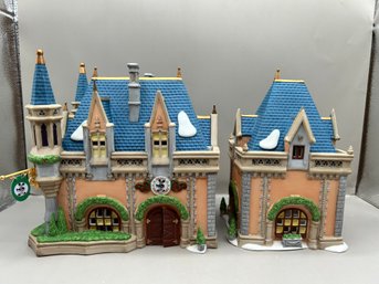 Dept 56 Mickeys Christmas Carol And Dept 56 House, 2 Piece Lot