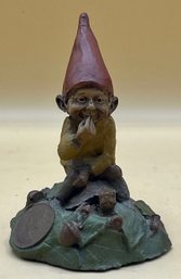 Thomas F. Clark Clay Gnome Sculpture Eddie 1983 Retired Item #83 Edition #33