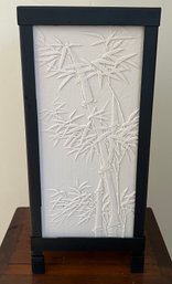 Bamboo Lithophane Table Lamp