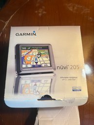 Garmin Nuvi 205 GPS With Original Box