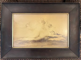 Naissance De Venus Antique Framed Print