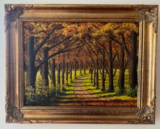 T. L. Ward Tree Landscape Painting