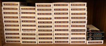 The World Series MLB VHS Tapes 1943-1993 - 52 Pieces