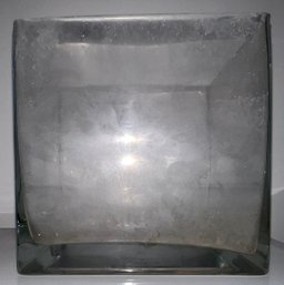Glass Cubed Vase