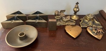 Assorted Brass Decor - 11 Pieces