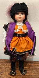 World Gallery Christopher Columbus Collectible Porcelain Doll