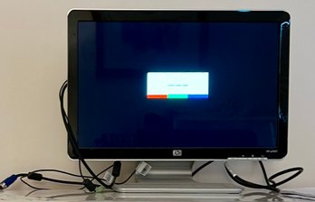 HP W1907 19' LCD Color Monitor With Cables