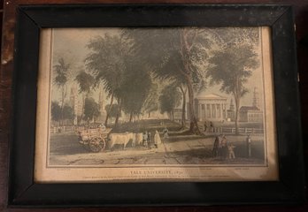 Yale University 1830 Framed Print