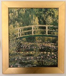 Claude Monet Water Lilies & Japanese Bridge 197/980 The Museum Shop Brushstroke Collection