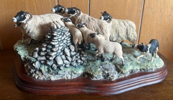 Border Fine Arts James Herriot Gathering In The Strays Sculpture 1130/2500