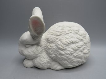 Ceramic Bunny Figurine, 1993