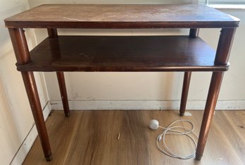 MCM Solid Wood Side Table