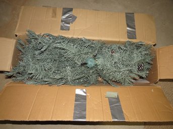 Harrows 4 Foot Glacial Artificial Christmas Tree #H1061 In Original Box