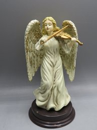 Angel Playing Violin Plastic Figurine