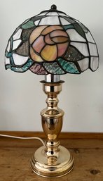 Tiffany Styled Stained Glass Table Lamp