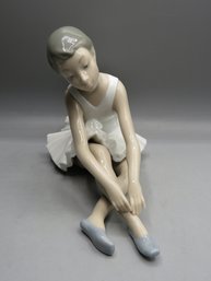 Lladro Ballerina Death Of Swan Porcelain Figurine Ballet Dancer  #525, Spain