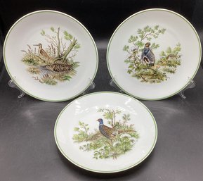 BAREUTHER & CO Porcelain Plate Set Of 4