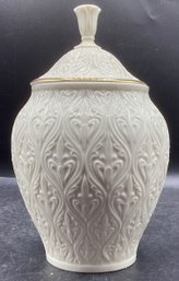 Lenox Ginger Jar From The Kismet Collection - Hand Decorated With 24K Gold