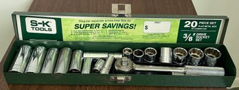 S-k Tools 3/8 Inch Drive Socket Set