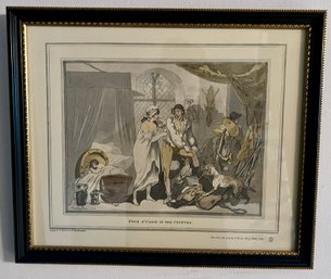 Thomas Rowlandson Four Oclock In The Country Lithograph Print
