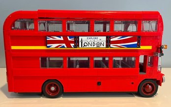 London Double Decker Bus Lego Model