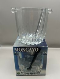 Moncayo Mini Ice Bucket With Tongs In Box