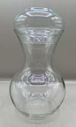 Vintage Glass Wine Carafe With Top