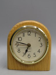 Wood Quartz Table Clock